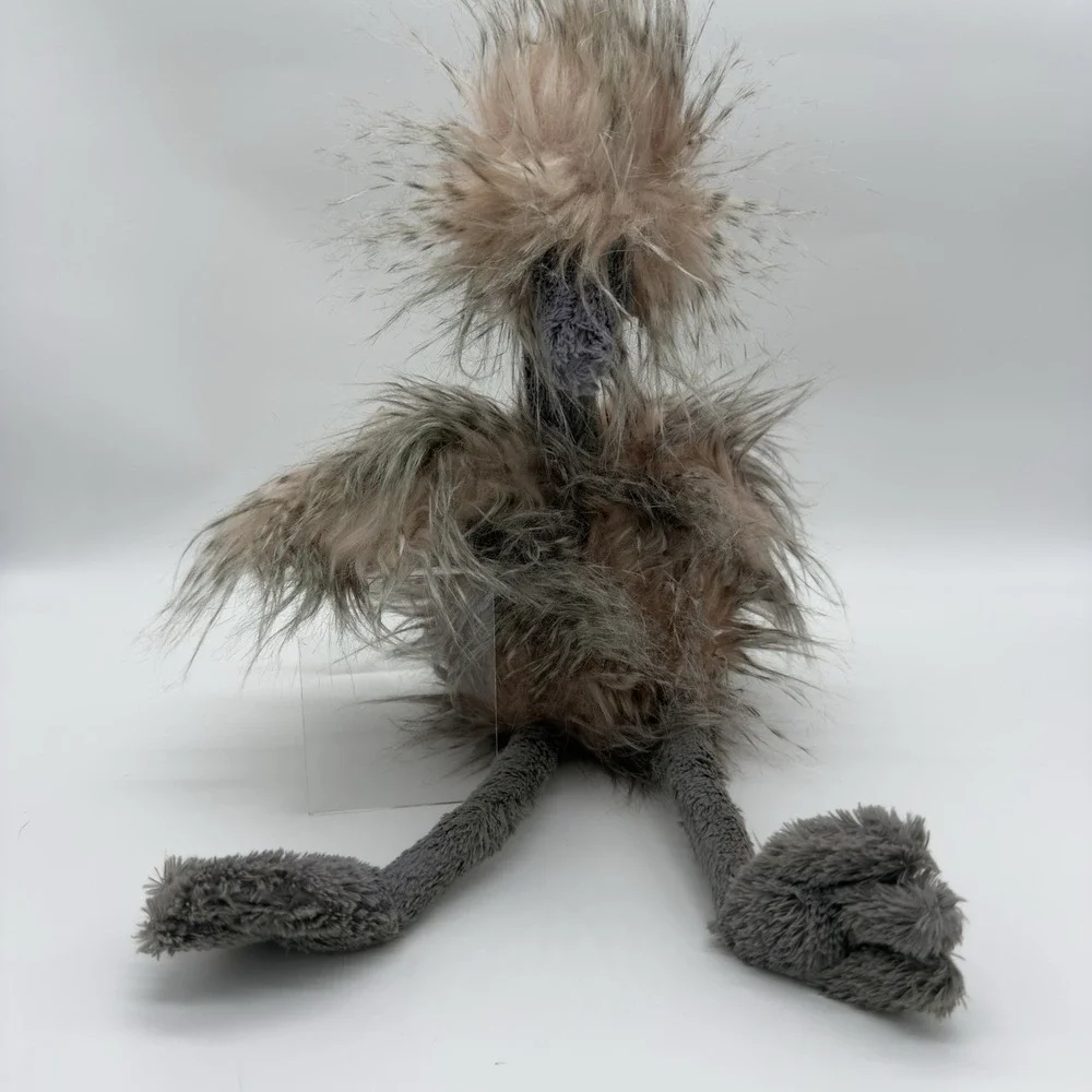 JELLY CAT London Odette Ostrich Plush Stuffed Bird Toy Retired